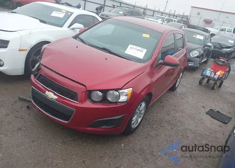 2012 Chevrolet Sonic 2Lt z USA, uszkodzony, nr VIN 1G1JC6SHXC4137471